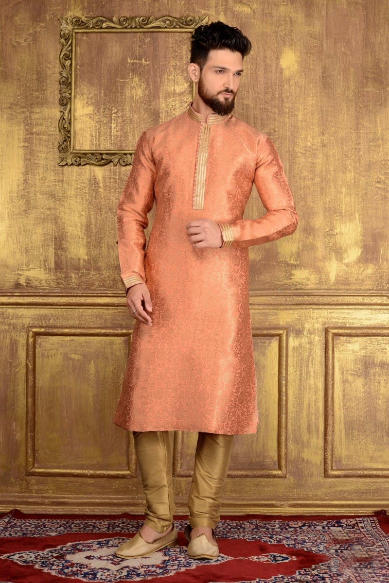 Buy Peach color Indian Wedding Dresses & Suits Online for Women in USA