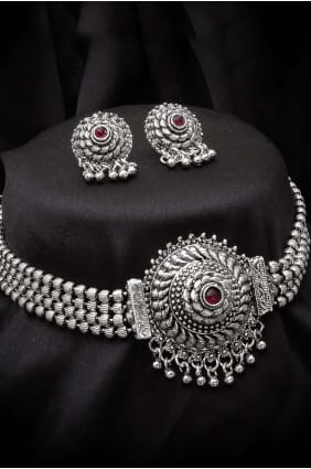 Silver Stones Necklace NV0460