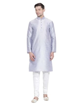 Banglori silk Banglori silk Men Kurta with Plain KURU0094
