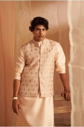 Viscose Viscose Men Kurta with Printed KURR366