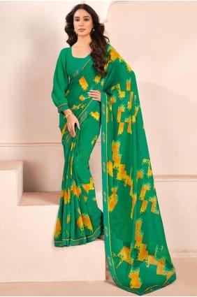 Rama Saree in Georgette with Printed SR28413