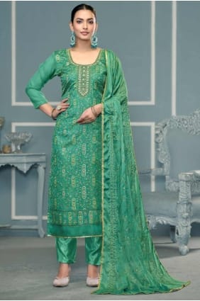 Rama Straight Pant Suit in Viscose SK155378