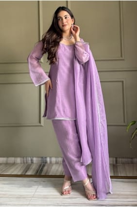 Zardosi Silk Onion Straight Suit with Dupatta SK159179