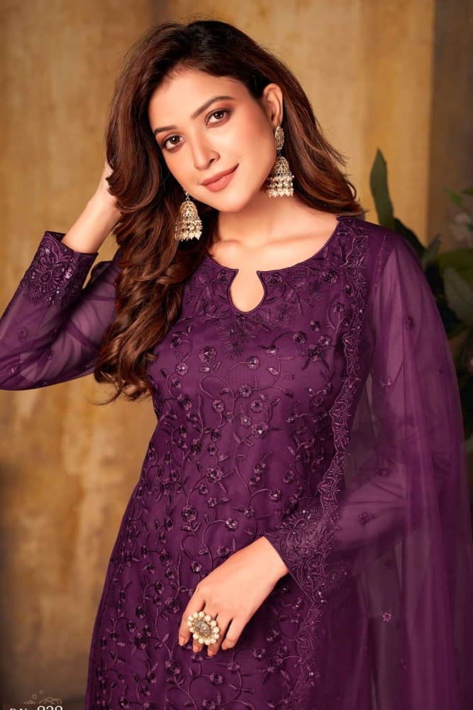 Buy Purple Net Salwar kameez with Dupatta Online SK14967 - Shopkund Buy Purple Net Salwar kameez with Dupatta Online SK14967 - Shopkund