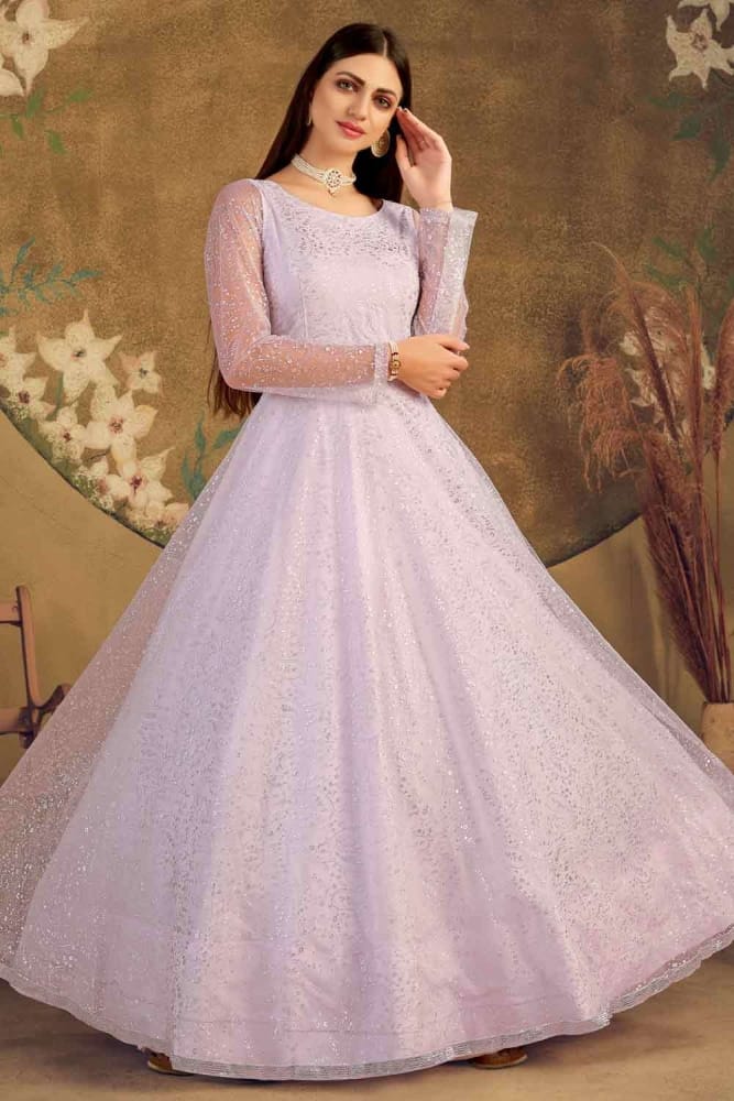 chinese dress ladies Buy Light Grey Stonework Net Gown